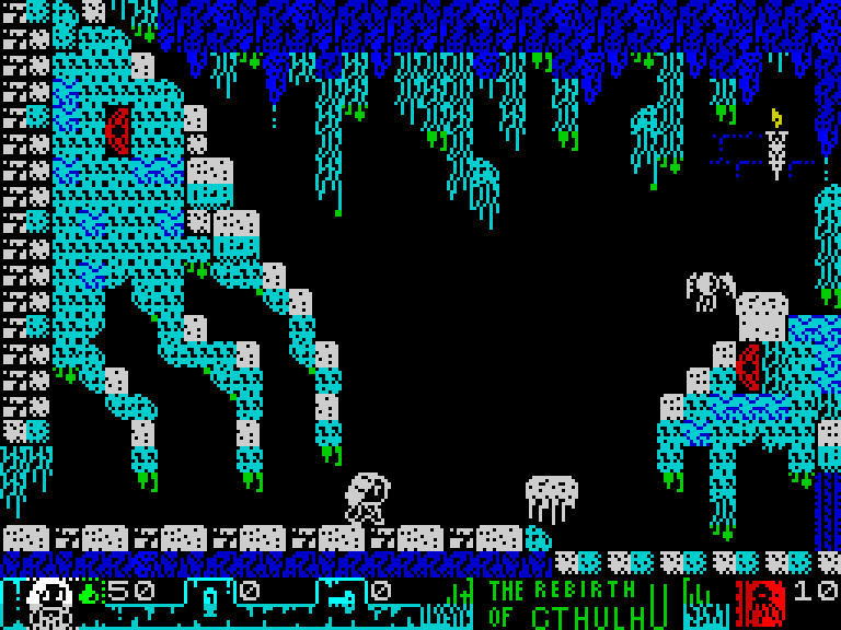 The Rebirth of Cthulhu — Pantalla de juego
