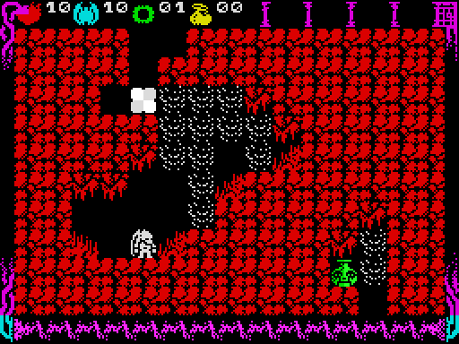 Urok: The Legend of the White Demon — Pantalla de juego