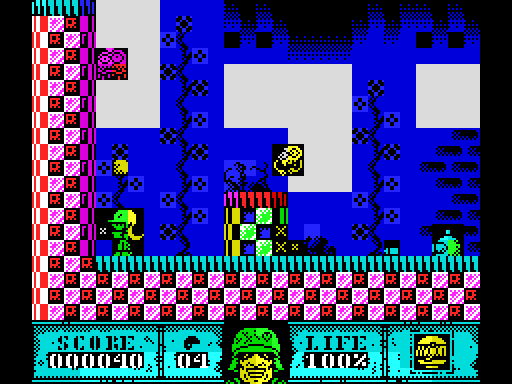 Sgt. Helmet Zero — Pantalla de juego