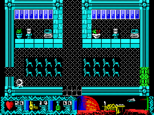 Outland — Pantalla de juego