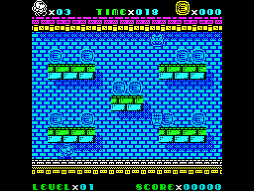 Uwol: Quest for Money — Pantalla de juego