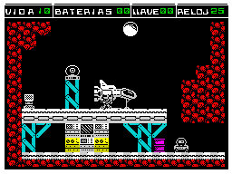EXODRON — Pantalla de juego