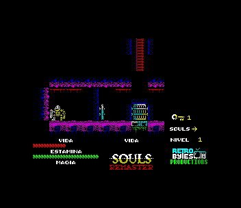 Souls Remaster — Pantalla de juego