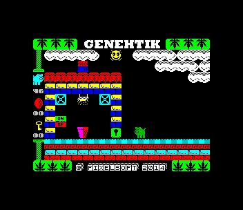 Genehtik: The Game — Pantalla de juego