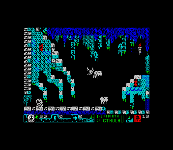 The Rebirth of Cthulhu — Pantalla de juego