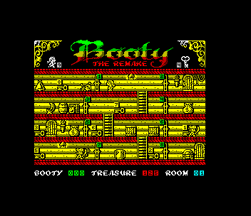 Booty — Pantalla de juego