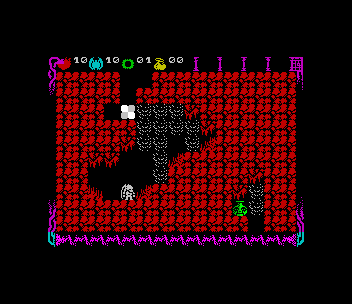 Urok: The Legend of the White Demon — Pantalla de juego