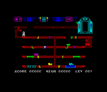 Dr. Acula — Pantalla de juego