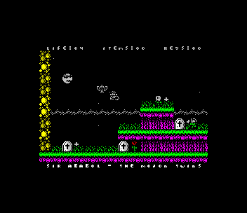 Sir Ababol DX — Pantalla de juego