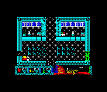 Outland — Pantalla de juego