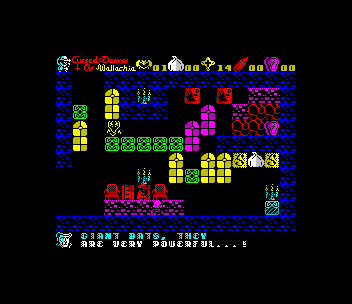 Cursed Demons of Wallachia — Pantalla de juego