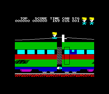 Stop The Express — Pantalla de juego