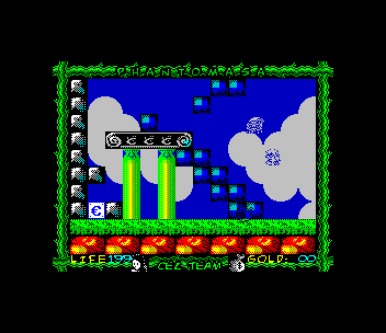 Phantomasa in the Land of the Grunge Wizards — Pantalla de juego
