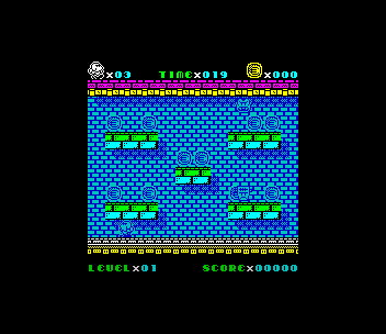 Uwol: Quest for Money — Pantalla de juego
