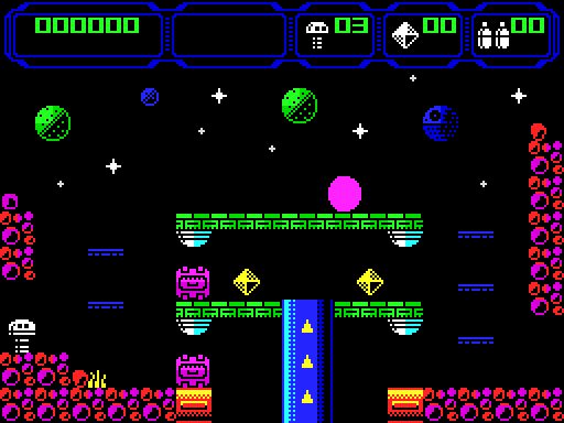 Springbot - Mars Attack! — Durante el juego