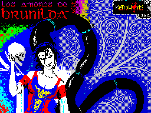 Los Amores de Brunilda — Pantalla de carga