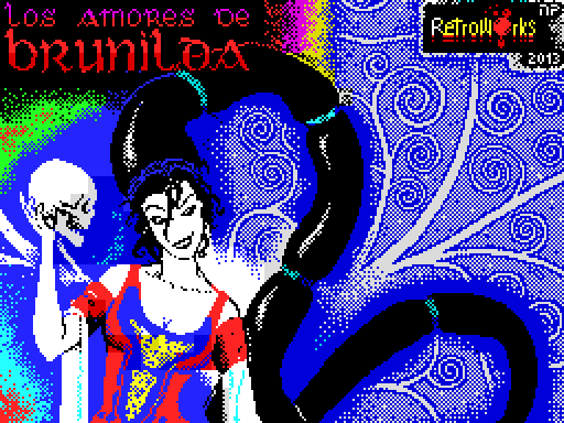 Los Amores de Brunilda — Schermata di caricamento