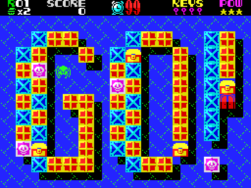 Majikazo — Pantalla de juego