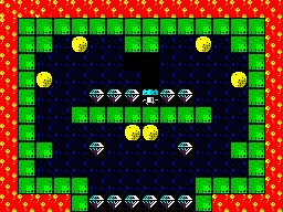 Tourmaline — Schermata di gioco su Timex TS2068