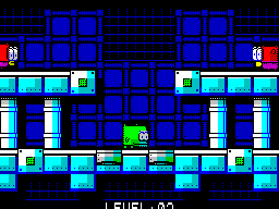 Zak McDrucken Saves The Chickens — Pantalla de juego