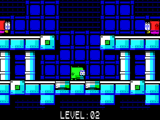 Zak McDrucken Saves The Chickens — In-game screen