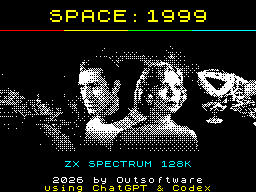 Space 1999 — pantalla de carga