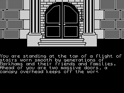The Mystery of Markham Manor - In-game