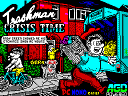 Trashman: Crisis Time - Caricamento
