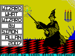 Wizard, What Wizard - Caricamento