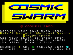 Cosmic Swarm - Caricamento