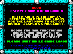 Aeon tape 8 (Game 4) - Caricamento
