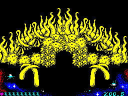 SuperHair2 48k-Game - In-game