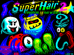 SuperHair2 48k-Game - Caricamento