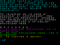 El sobresaliente del alumno Vicente (48k Sequentia Soft) - In-game