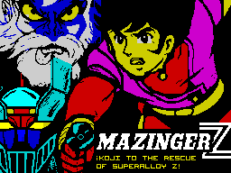 Mazinger Z: Koji to the Rescue - Caricamento