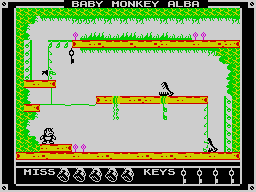 Baby Monkey Alba - In-game
