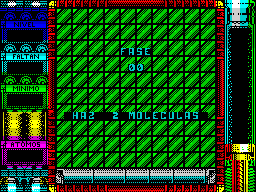 Isotopia - Side 2 (128K, +2) - In-game