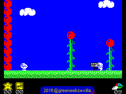 Fantasy Zone: Escape from the Pyramid (48K) - In-game
