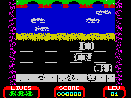 Frogger (Deanysoft) - In-game