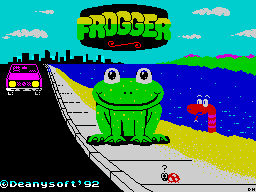 Frogger (Deanysoft) - Caricamento