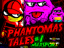 Phantomas Tales 1: Marsport - Side 1 - Caricamento
