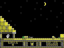 Monty Mole and the Temple of Lost Souls - In-game