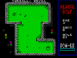 MeanieGolfSideB - In-game