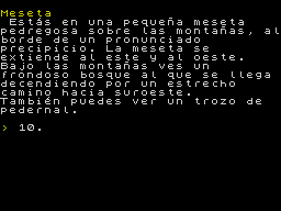 Aventura A - Planet Of Death - Game - In-game
