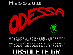Mission ODESSA English - Caricamento