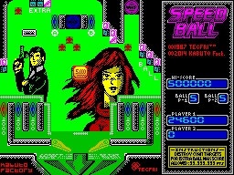 Speed Ball Espia (Spectrum) - In-game