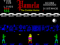 PamelaTheZombieHunter - In-game