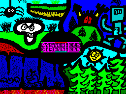 Mysterious Dimensions 48K - Caricamento