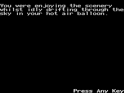 ZX-Spectrum--Escape-From-Dinosaur-Island-DX-V102 - In-game