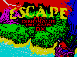 ZX-Spectrum--Escape-From-Dinosaur-Island-DX-V102 - Caricamento
